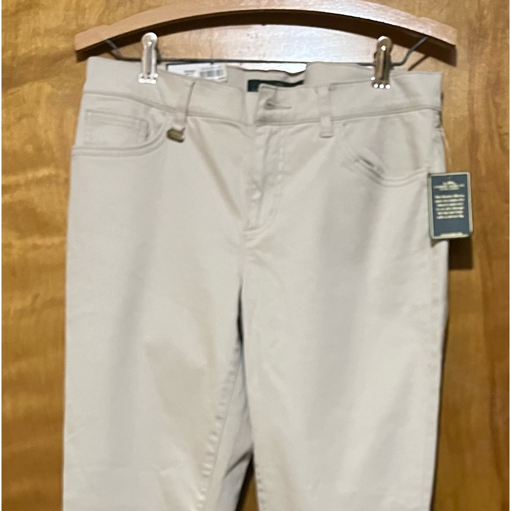 NWT Ralph Lauren(LRL)Skinny Jeans Light Beige(Stone)Size 6